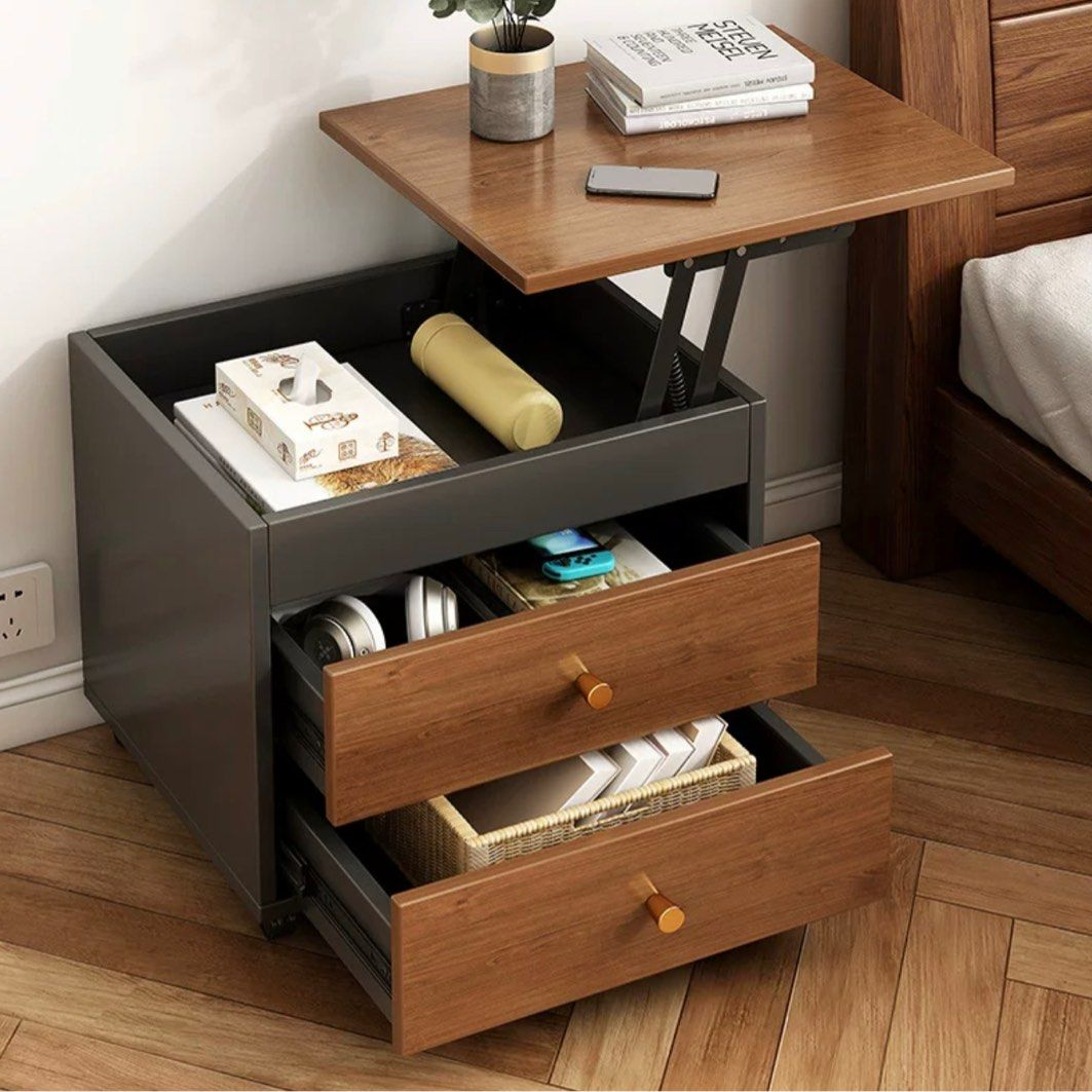 YASSER Wooden Side Table