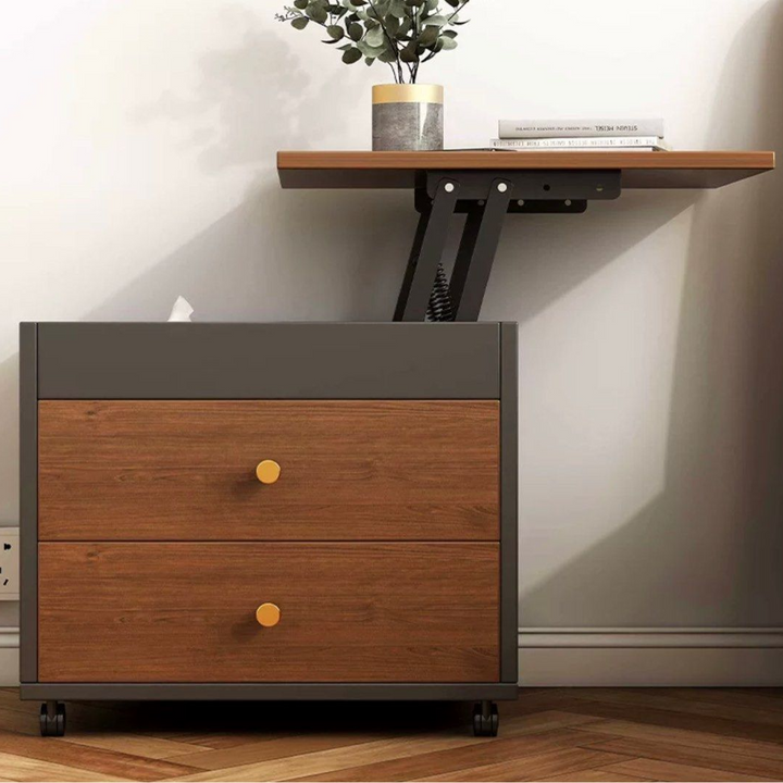 YASSER Wooden Side Table