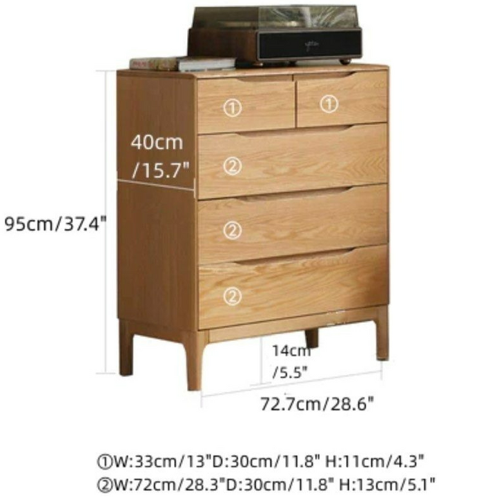 DIOMEDES 5 Drawer Chest