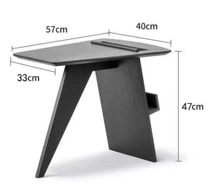 TYRELL Pine Wood Side Table