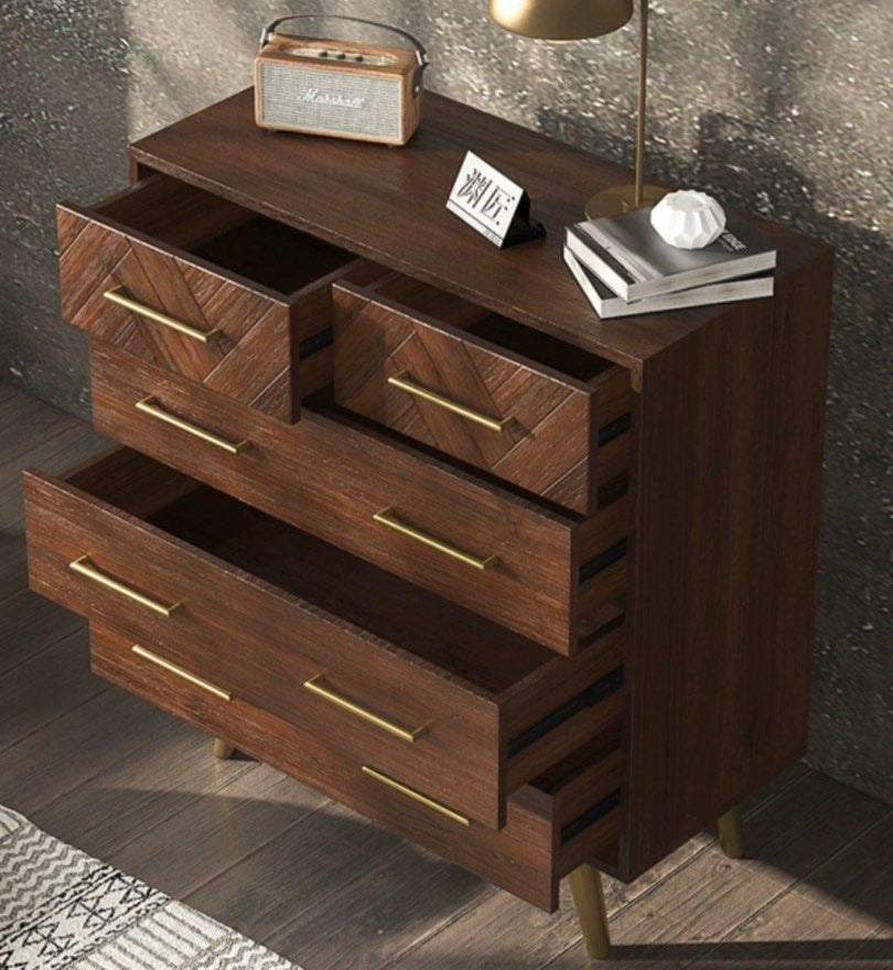 DOMITIANA Herringbone Chest Of Drawers