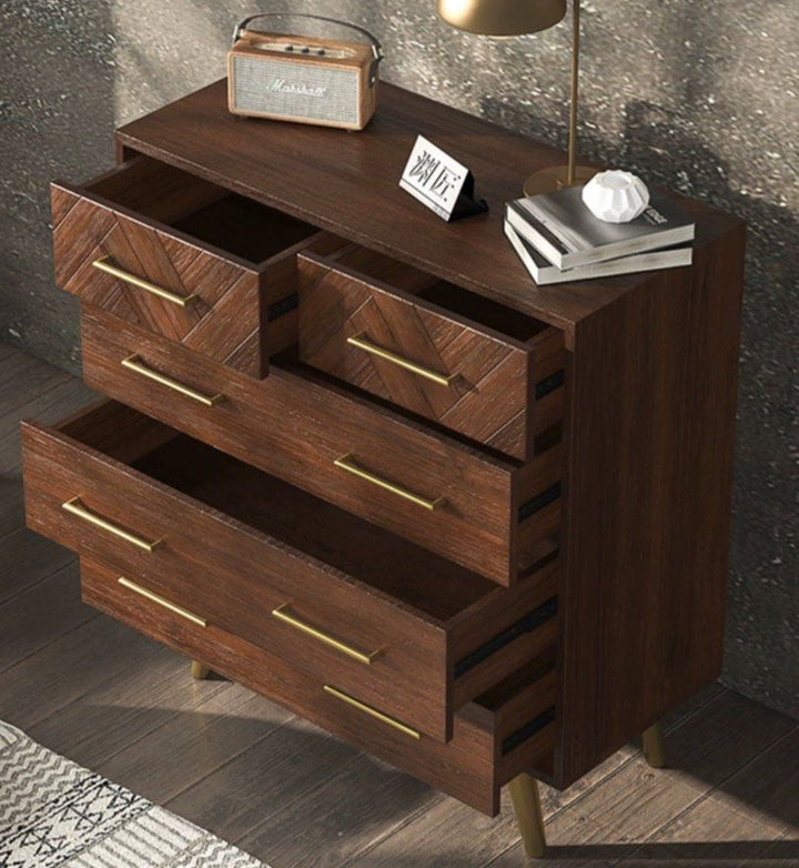 DOMITIANA Herringbone Chest Of Drawers