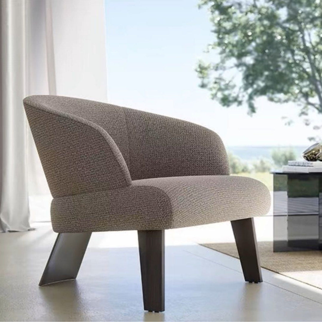CHLOE Modern Fabric Lounge Chair Armchair