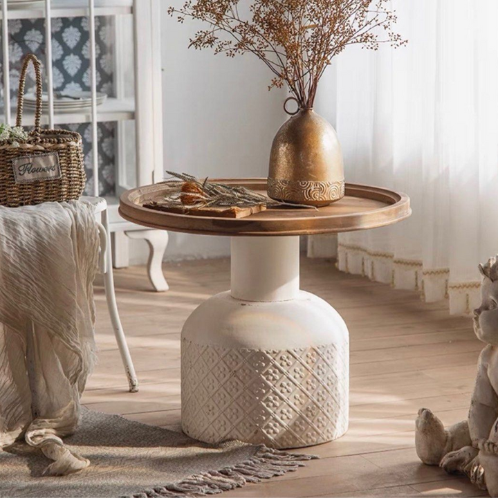 AVERO Vintage Round Coffee Table