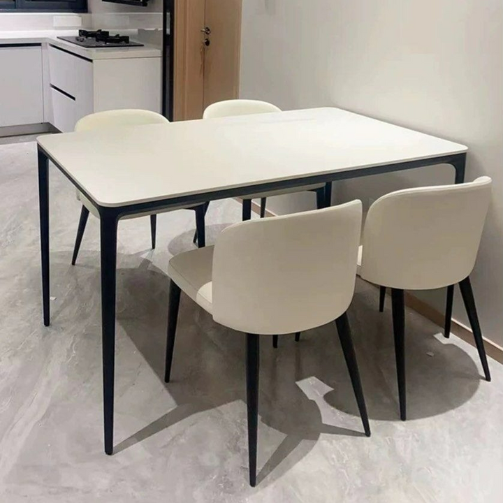 MELLIGAN Minimalist Sintered Stone Dining Table