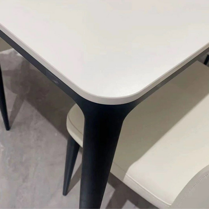 MELLIGAN Minimalist Sintered Stone Dining Table