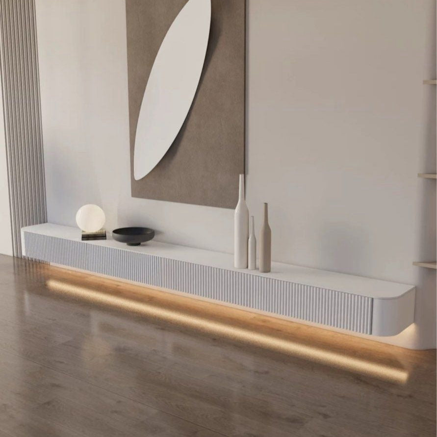 GURI Modern LED TV Console & Coffee Table