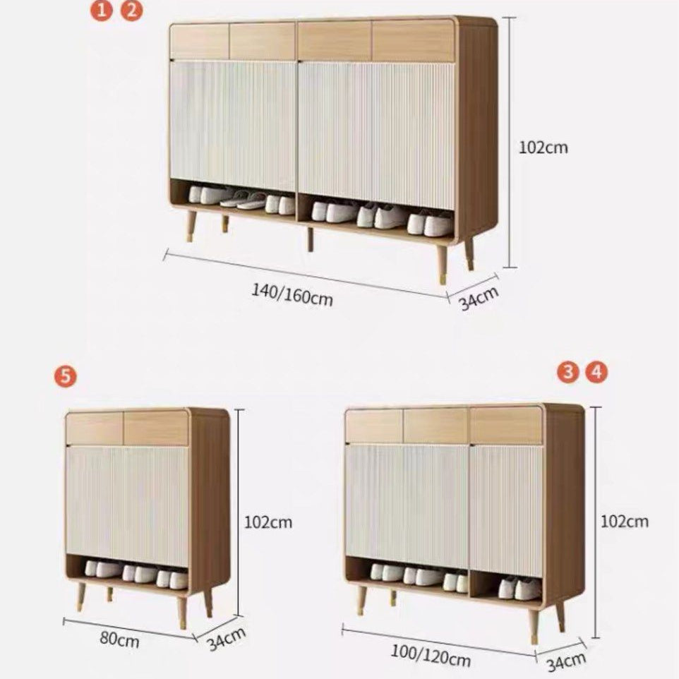MAXOA Japandi Shoe Cabinet