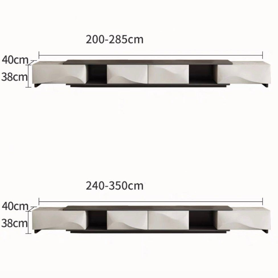 MYRIS Modern Extendable TV Console