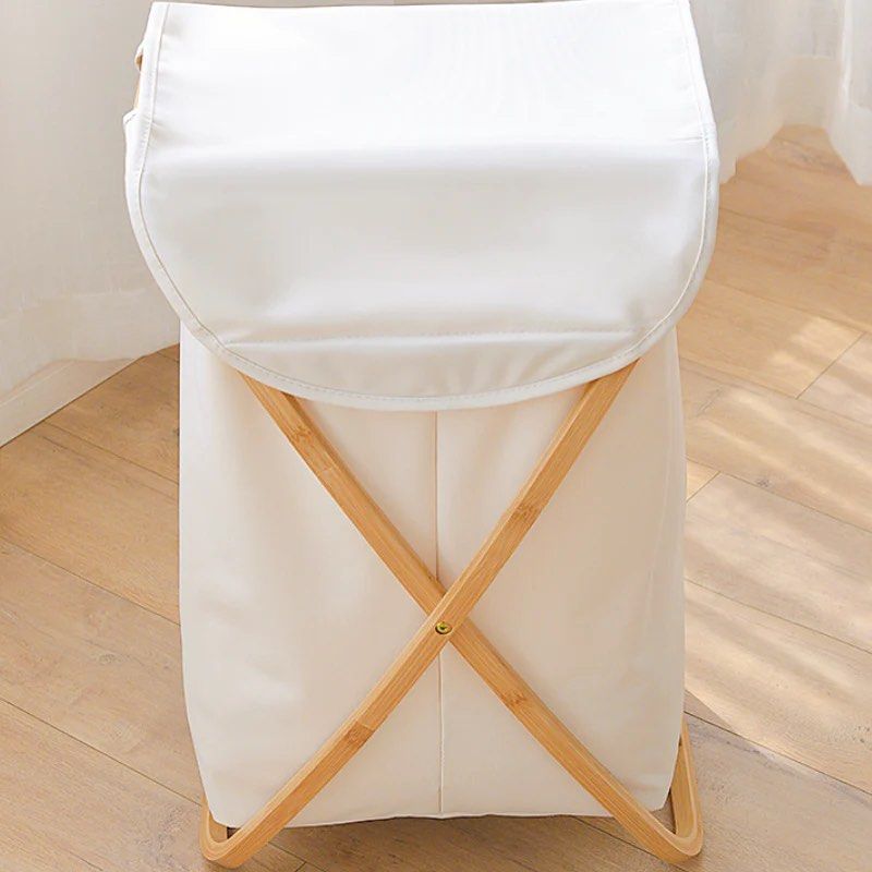 MCGRE Bamboo Laundry Basket