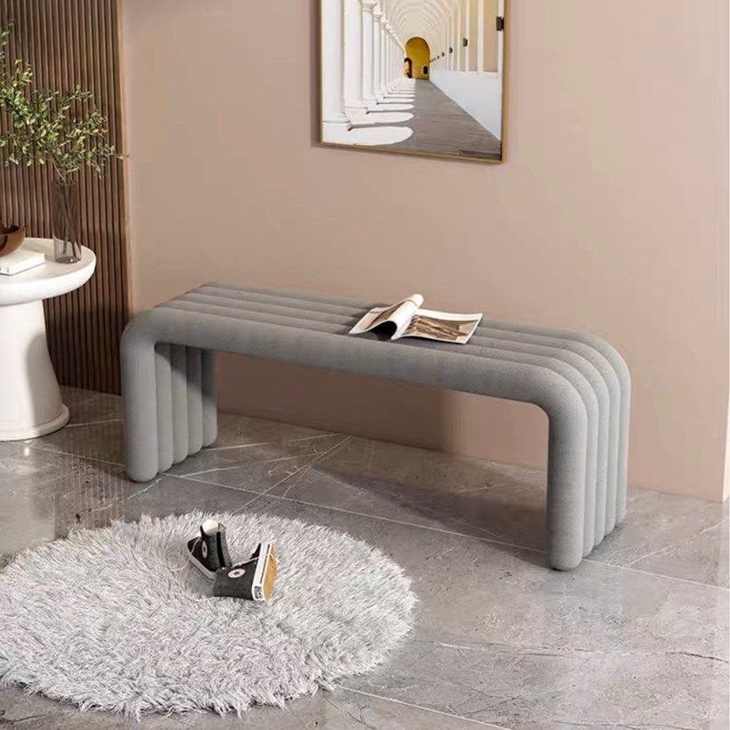TARRYN Modern Boucle Bench