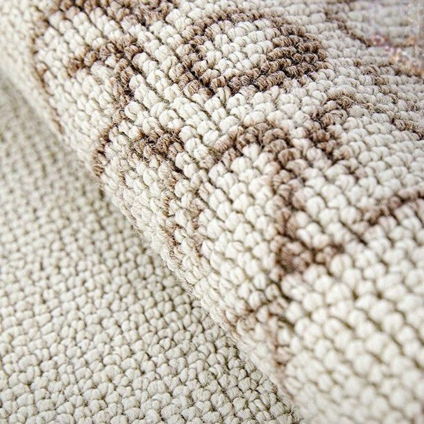OSBY Floral Wool Area Rug
