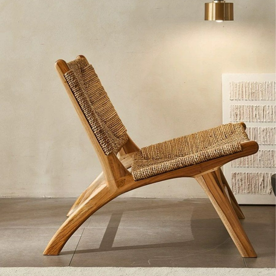 IVY Rustic Rope Woven Lounge Chair