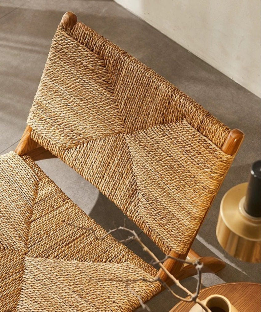 IVY Rustic Rope Woven Lounge Chair