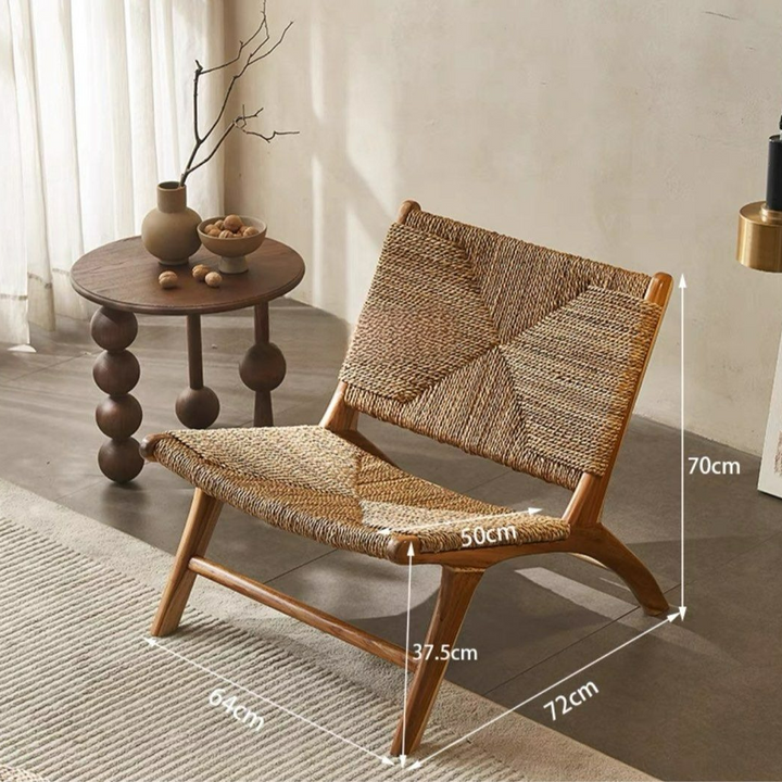 IVY Rustic Rope Woven Lounge Chair