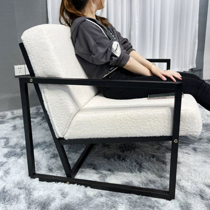 NOVA Modern Boucle Lounge Chair