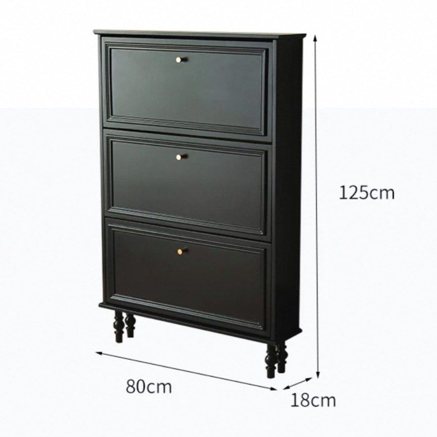MESIEN Victorian Slim Shoe Cabinet