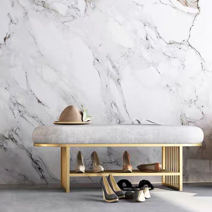 TEGAN Modern Hallway Velvet Bench