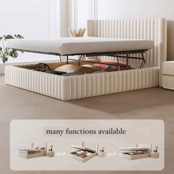 MEZO Modern Velvet Bedframe