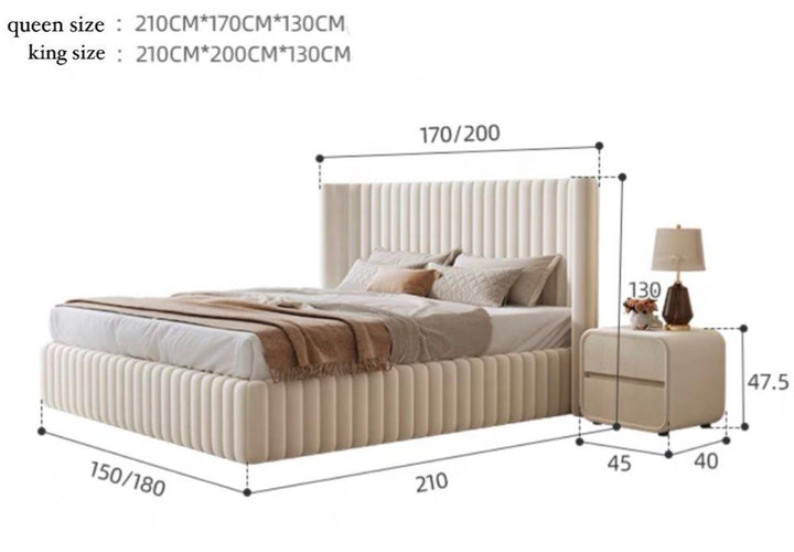 MEZO Modern Velvet Bedframe