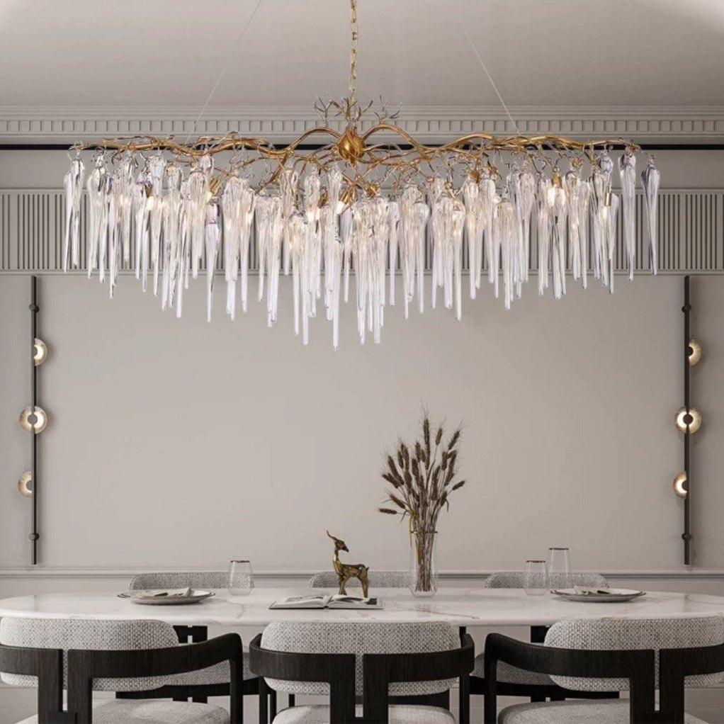 MILAN Modern Luxury Infinite Chandelier