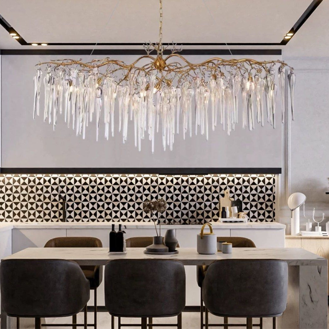 MILAN Modern Luxury Infinite Chandelier