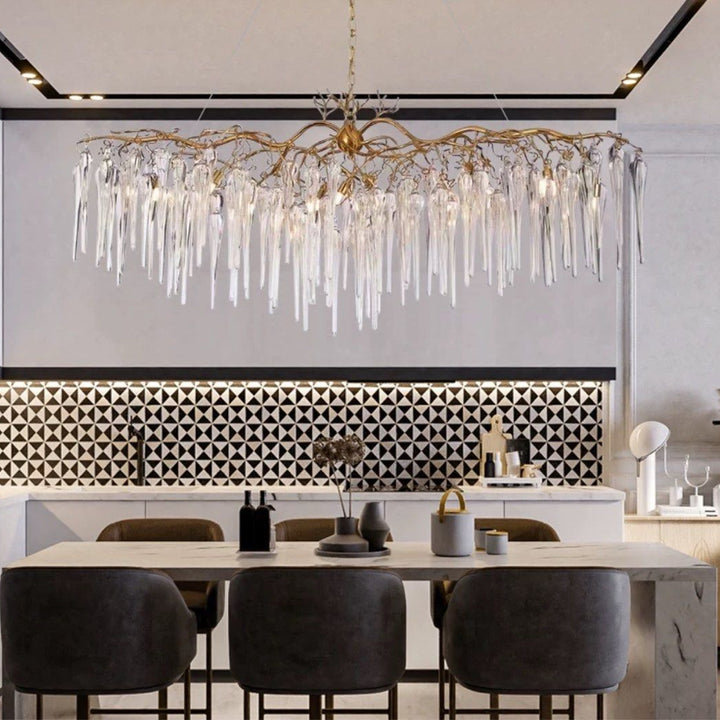 MILAN Modern Luxury Infinite Chandelier