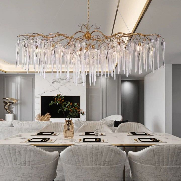 MILAN Modern Luxury Infinite Chandelier