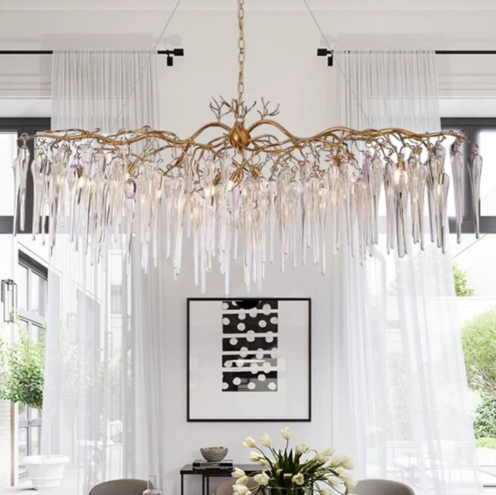MILAN Modern Luxury Infinite Chandelier