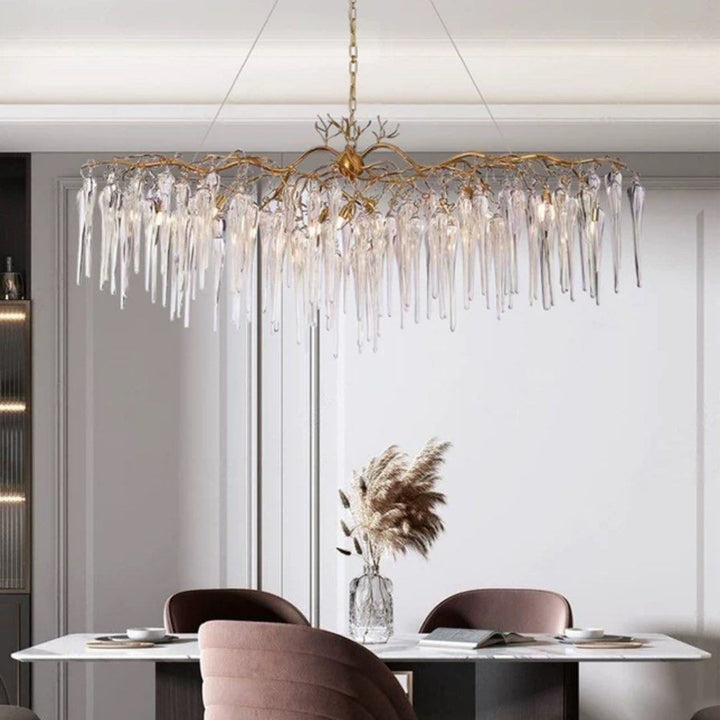 MILAN Modern Luxury Infinite Chandelier