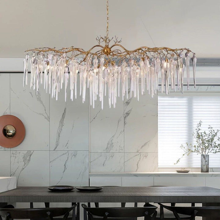 MILAN Modern Luxury Infinite Chandelier