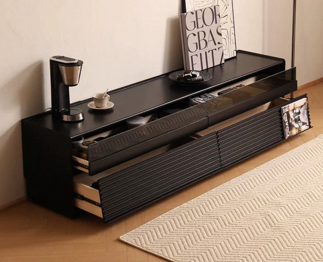VANTEN Modern Solid Wood TV Cabinet