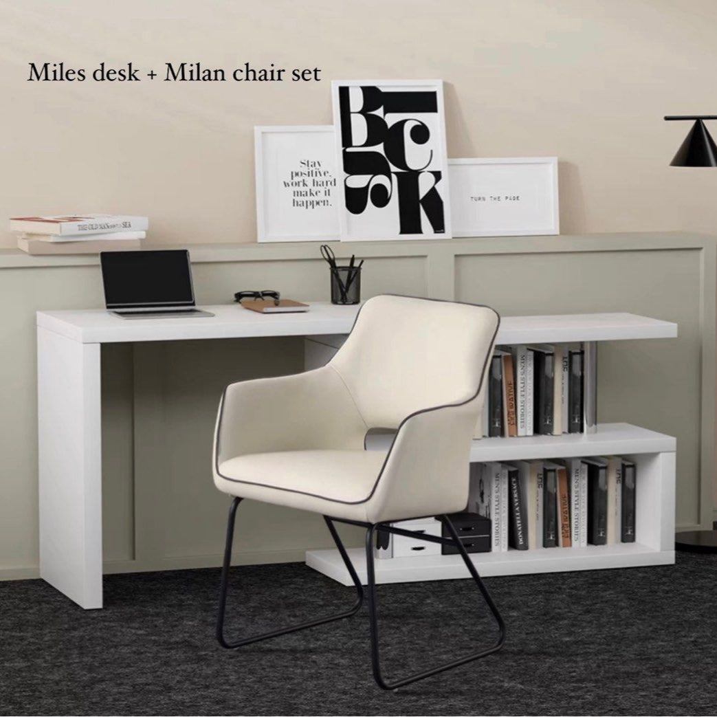 MILES Modern Rotatable Work Desk