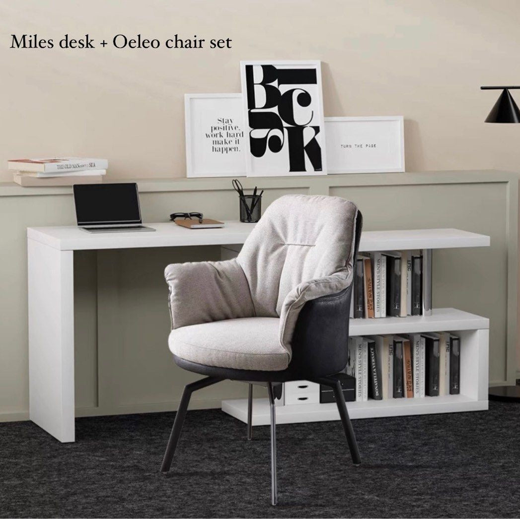 MILES Modern Rotatable Work Desk
