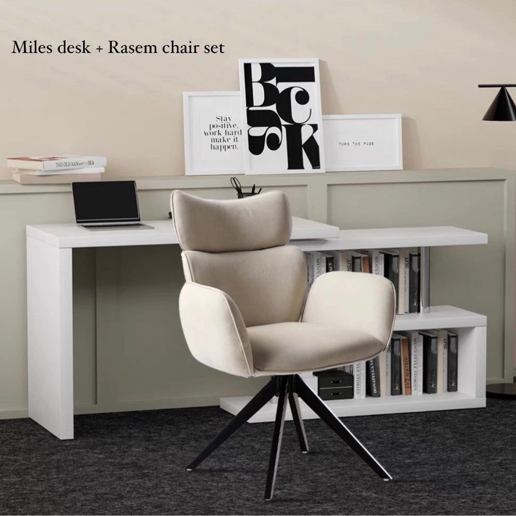 MILES Modern Rotatable Work Desk