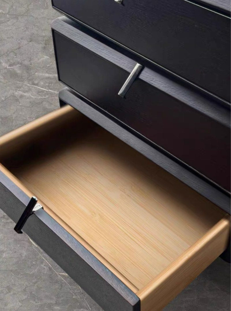 BARON Rotatable Solid Wood Side Table