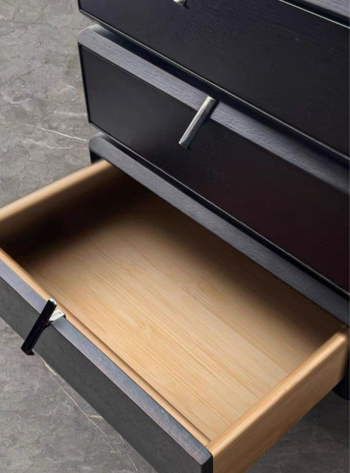 BARON Rotatable Solid Wood Side Table