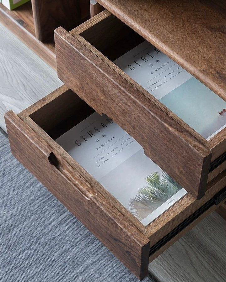 RAQUEL Solid Black Walnut Wood Shelf