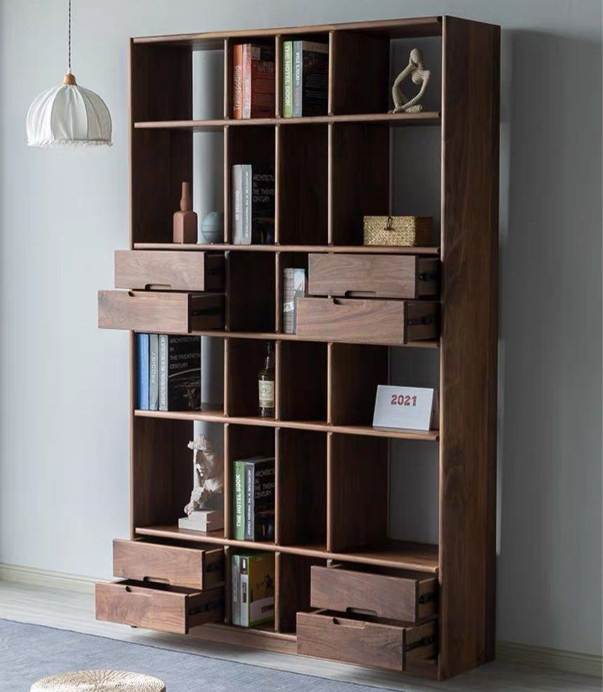 RAQUEL Solid Black Walnut Wood Shelf