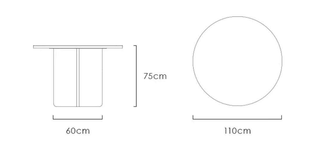 AUBREY Round Dining Table