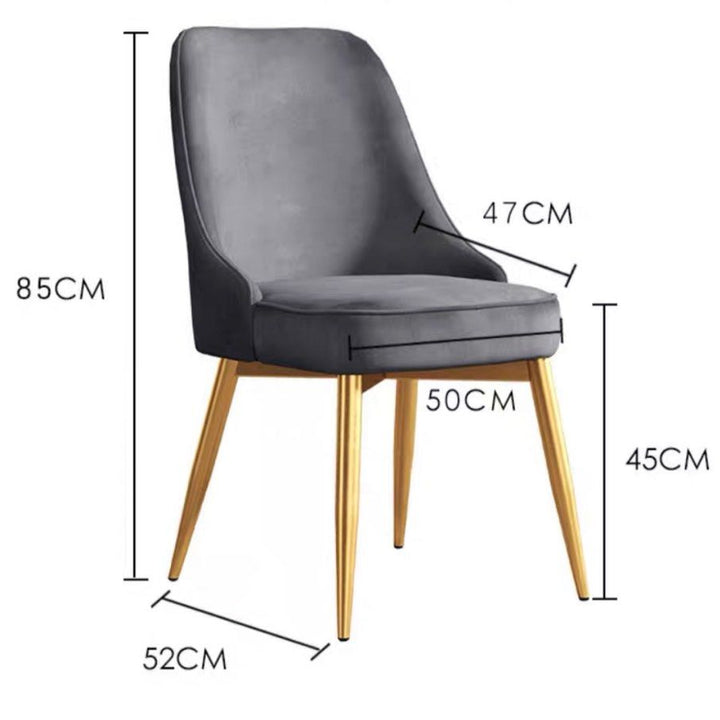 WAYLON Modern Velvet Dining Chair