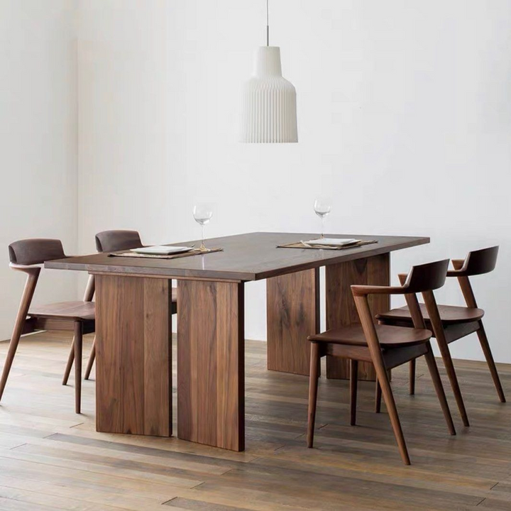 TORREZ Rustic Solid Wood Dining Table