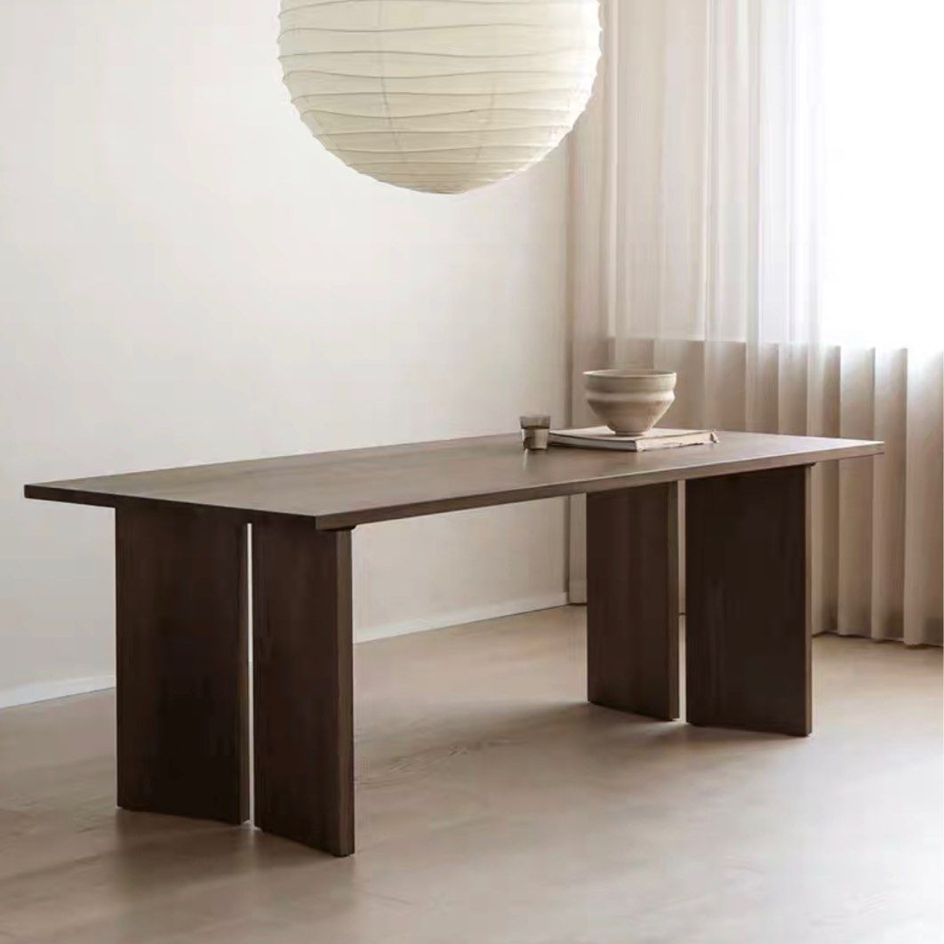 TORREZ Rustic Solid Wood Dining Table