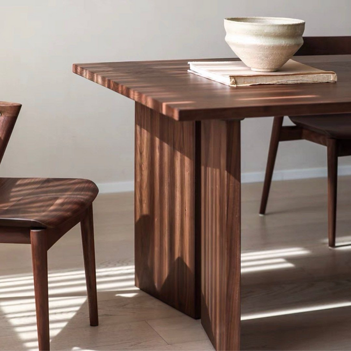 TORREZ Rustic Solid Wood Dining Table