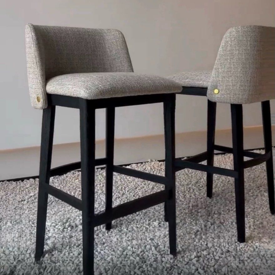ALTRAN Modern Solid Wood Bar Stool
