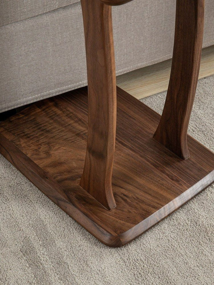 SERENA Modern Walnut Wood Side Table
