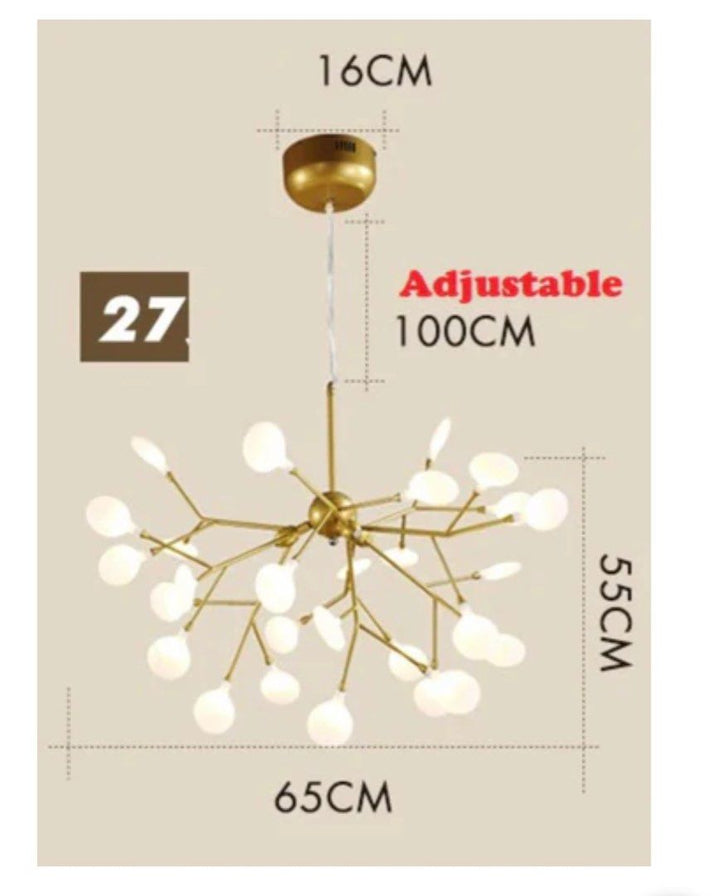 MOSES 27 Bulb Chandelier