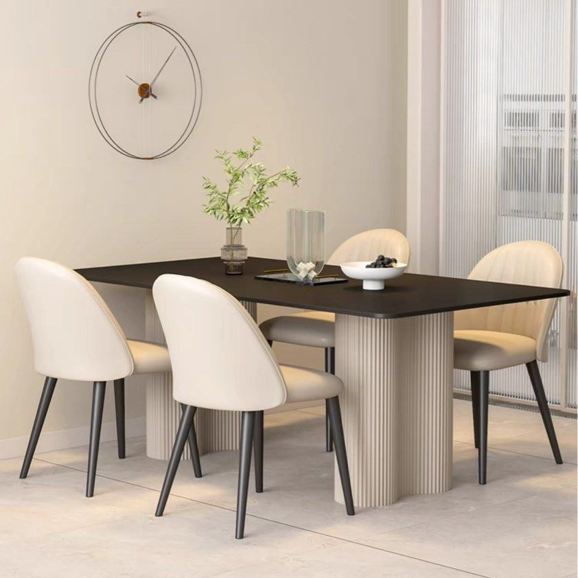 GALINDO Minimalist Dining Table and Chair Set