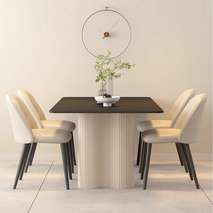 GALINDO Minimalist Dining Table and Chair Set