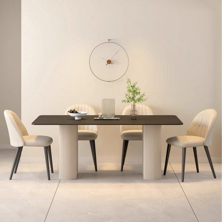 GALINDO Minimalist Dining Table and Chair Set